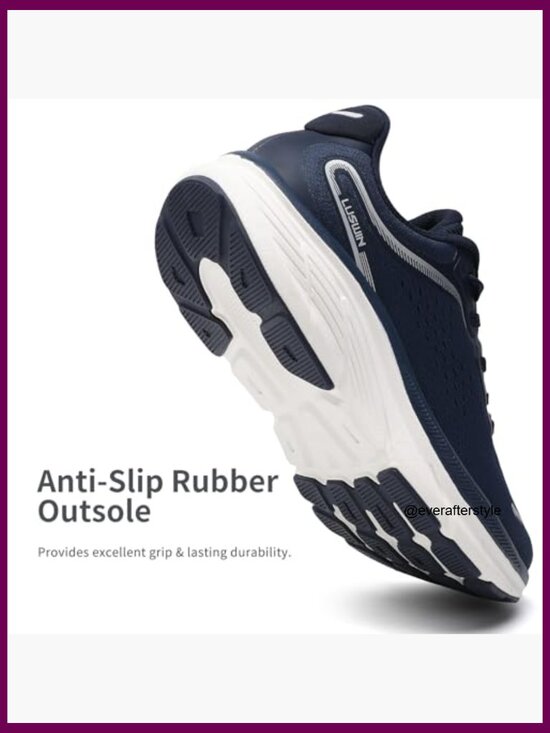 Lightweight Breathable Mesh Walking Shoes with Cushioning and Non-Slip Sole main image 4